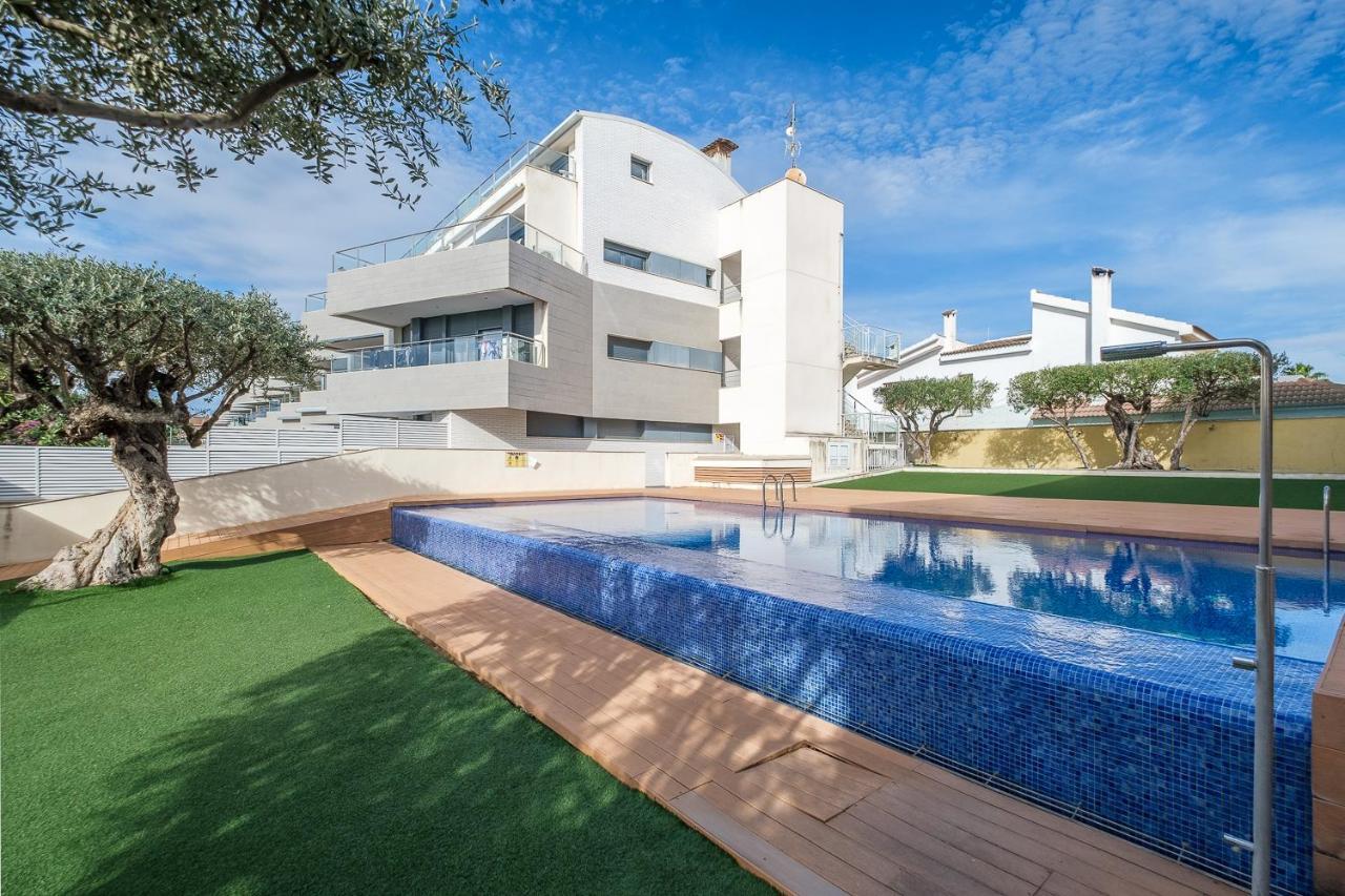 Апартаменти Atico-Duplex Geniales Vistas Al Mar Вінарос Екстер'єр фото